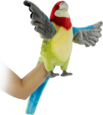 Produktbild von Hansa Creation - Kuscheltier - Handpuppe Rosella gelb