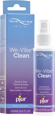 Produktbild von We-Vibe Clean - made by pjur - Reinigungsspray für We-Vibe Toys - hygienischen Reinigung ohne Alkohol und Parfüm (100ml)