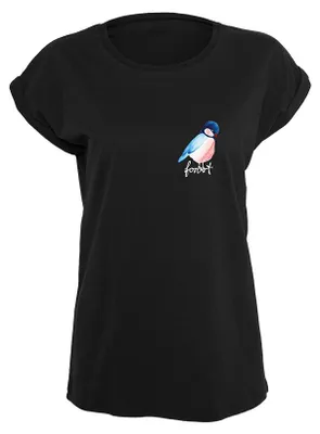 Image de T-shirt pour femmes Forvert Ladies Tee San Luis, couleur noire, taille XL, Image générée par une IA