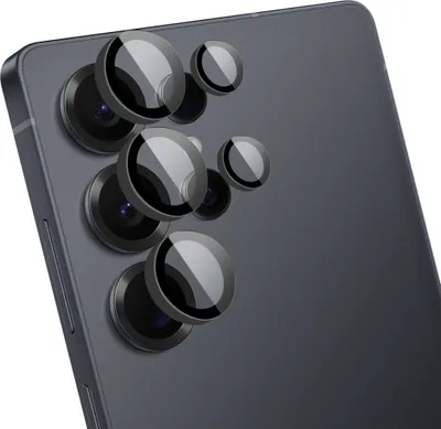 Produktbild von Mobiparts  Samsung Galaxy S25 Ultra Panzerglas Gehärtetes Glas Kameralinsen Schutz - Hüllenfreundlich