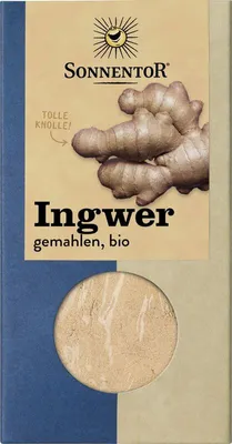 Produktbild von Sonnentor 00679, Ingwer, 30 g, 1 Stück(e), Box