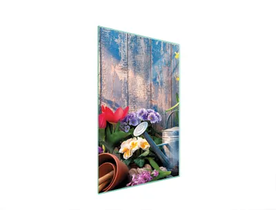 Produktbild von Herdabdeckplatte 35x52 Glaskeramikkochfeld Abdeckung Spritzschutz Glasplatte Deko Schneidebrett Garten Holz