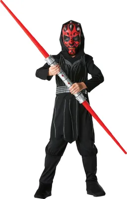 Produktbild von Kids Darth Maul Costume From Star Wars The Phantom Menace - Size 11-12 Jahre