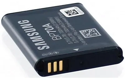 Produktbild von Akku für Samsung ST95 Li-Ion 3,7 Volt 700 mAh schwarz.