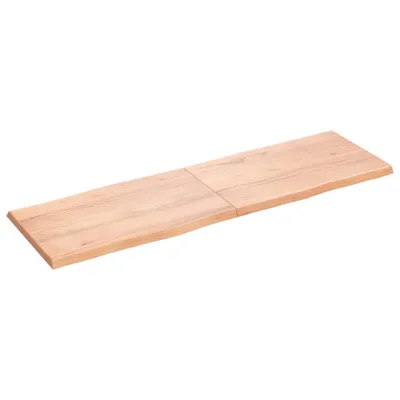 Produktbild von vidaXL Tischplatte 160x50x(2-4) cm Massivholz Behandelt Baumkante