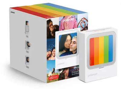 Produktbild von Polaroid Everything Box HiPrint 3x3 Fotodrucker, Weiß