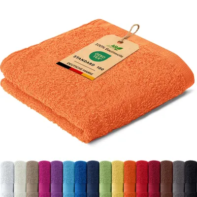 Produktbild von AR Line ARIZONA Handtuch-Serie – 500 g/m² Frottier in 9 Größen verfügbar, Größe: Seiftuch 30x30 cm, Farbe: Terra