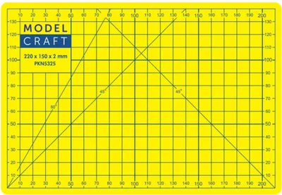 Produktbild von Modelcraft Schneidmatte Din A5 2 mm stark