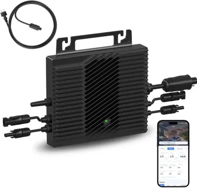 Mikro-Wechselrichter 800 W, dual MPPT, IP67, Plug & Play