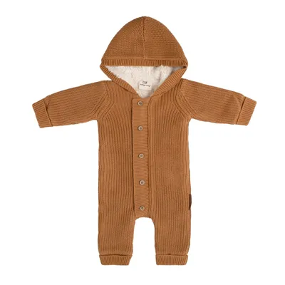 Image de Combinaison pour bébé Baby's Only, doublure en Fourrure artificielle, couleur caramel, taille 68, marron