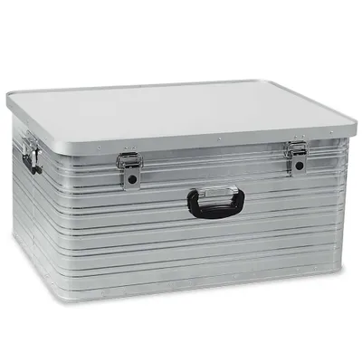 Produktbild von 141 Liter Alubox, staub- und spritzwasserdicht, LxBxH 765 x 585 x 385 mm