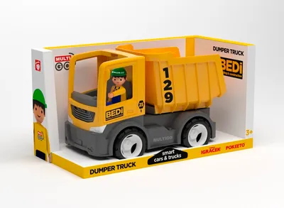 Produktbild von Multigo Build - Muldenkipper mit Fahrer