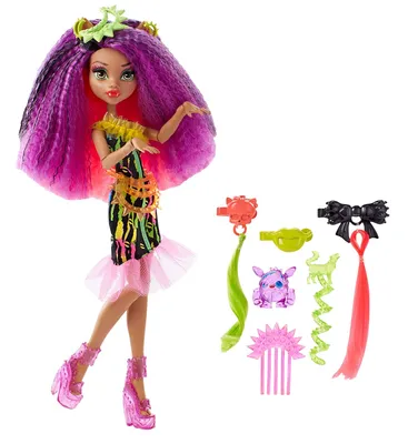 Produktbild von Mattel Monster High DVH70 Clawdeen Puppe Elektrisiert Deluxe