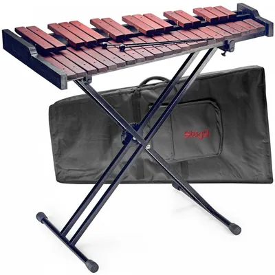Produktbild von Stagg XYLO-SET 37 Xylophon mit Tasche 37 Töne SET
