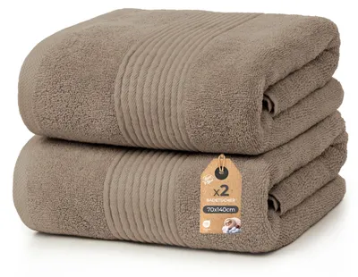 Produktbild von Cloud Pillow 2er Set Badetücher 70x140 cm 100% Baumwolle, 500 g/m2