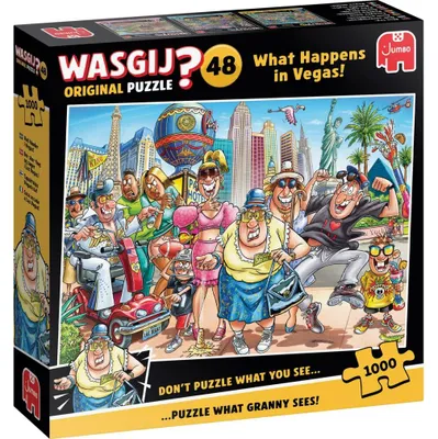 Image de Wasgij Original 48 - Ce qui se passe à Vegas - Puzzle 1000 pièces
