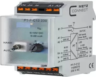 Produktbild von Metz Connect PT-F-C12 230 V AC 11050270
