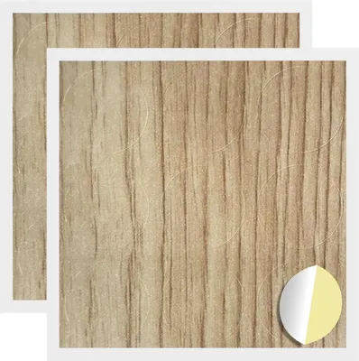 Image de Couverture de vis auto-adhésive 2 pcs Chêne artisanal