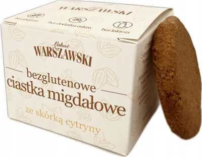 Obrázok produktu pre Varšavské sušienky - mandľové s citrónovou kôrou 150g