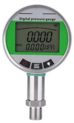 Manometer 0-1,6 MPa, Edelstahl, M20x1,5 Anschluss