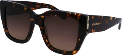Produktbild von Ferragamo SF1104S Dark tortoise 55/19/140 Damen Sonnenbrillen