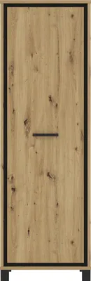 Produktbild von FORTE TRONDHEIM Schrank 65, Kleiderschrank klein Flurschrank schmal, Garderobens