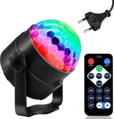Produktbild von Verk 12268 LED-Diskokugel mit Fernbedienung