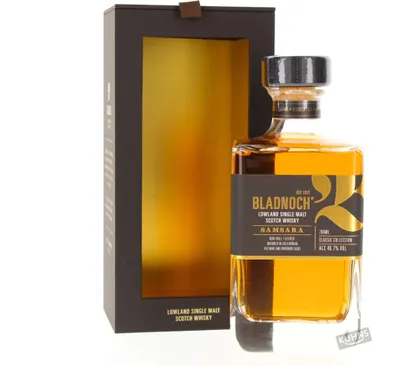 Produktbild von Bladnoch SAMSARA Lowland Single Malt Scotch Whisky 46,7% Vol. 0,7l in Geschenkbox
