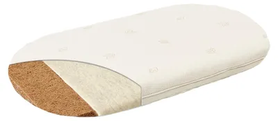 Produktbild von Träumeland Matratze naturwölkchen 70 x 37 cm für Stubenwagen