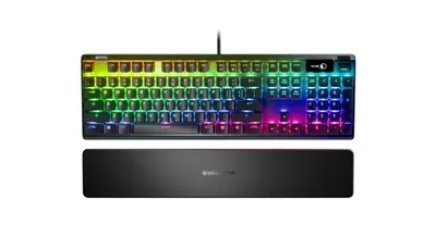 Image de SteelSeries Apex 7 - Standard - USB - Commutateur mécanique - QWERTY - RGB LED - Noir