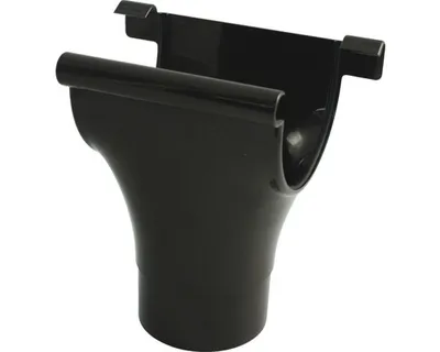 Produktbild von Marley Rinnenstutzen NW 125/105, halbrund, braun