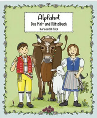 Obrázok produktu pre Alpfahrt: Das Mal- und Rätselbuch