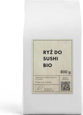 RYŻ DO SUSHI BIO 800 g - THE PLANET