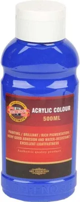 Obrázok produktu pre KOH-I-NOOR 0162741051LP Akrylová farba 410 Ultramarine 500 ml 1 ks