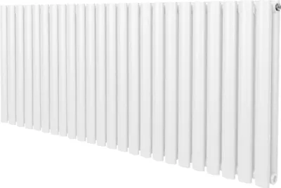 Obrázek produktu pro Oválný trubkový radiátor - 600 mm x 1440 mm - bílý