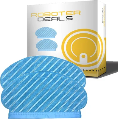 Image de Coussin en microfibre (lot de 2) pour les aspirateurs robots Ecovacs Deebot T9 et T9 Plus