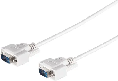Produktbild von 9 Pol Sub-D Kabel, vergossen, Länge: 2,0 m, Stecker-Stecker (11004121)
