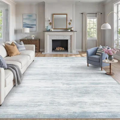 Image de Tapis PureCozy, 200x300 cm, lavable en machine et antidérapant
