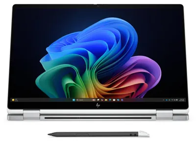 Immagine prodotto di HP EliteBook X Flip G2i 14 inch Notebook Next Gen AI PC Wolf Pro Security Edition Copilot+ PC Intel Core Ultra 5 325 Ibrido (2 in 1) 35,6 cm (14") Touch screen WUXGA 16 GB LPDDR5x-SDRAM 512 GB SSD Wi-Fi 7 (802.11be) Windows 11 Pro Argento