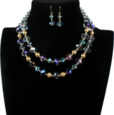 Produktbild von BR-29122 Set - Mehrfarbiger Schmuck für besondere Anlässe KP29122