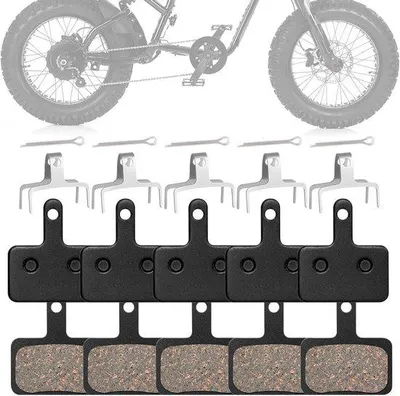 Productafbeelding van 5 Paar Bikeremblokken voor Discremmen - MTB Remblokken