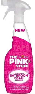 Immagine prodotto di Stardrops, The Pink Stuff, Schiuma per la pulizia del bagno, 750 ml (PRODOTTO TEDESCO)