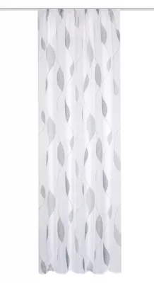 Produktbild von HOME WOHNIDEEN Paolo Kräuselband 225 x 140 cm 1x Fertigschal inkl. 1x Bügelband Stein