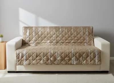Zdjęcie produktu dla Design 91 Narzuta dekoracyjna 200x220 Blink 1 beżowo-srebrna D91