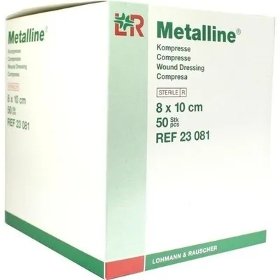 Productafbeelding van Metalline kompressen, steriel, 50 stuks