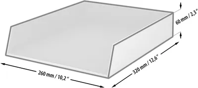 Produktbild von Rössler S.O.H.O., Grün, A4, 260 mm, 32 cm, 60 mm, 1 Stück(e)