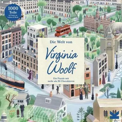 Image de Laurence King Le monde de Virginia Woolf. UN puzzle de 1000 pièces