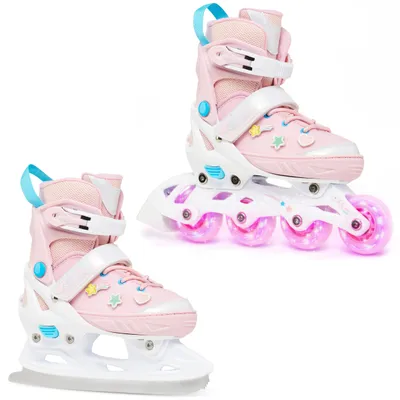 Produktbild von 2in1 Raven Inline Skates Lilly 31-35 verstellbar
