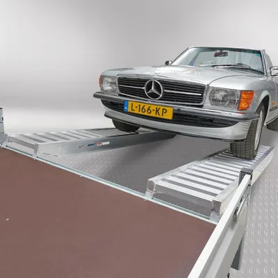Productafbeelding van Aluminium oprijplaat auto - 350 cm - 4 ton (2 stuks)
