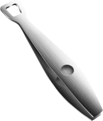 Immagine prodotto di Pinza da cucina - Pinzetta da cucina - Per rimuovere le lische del pesce - Design preciso - 132 cm - Argento